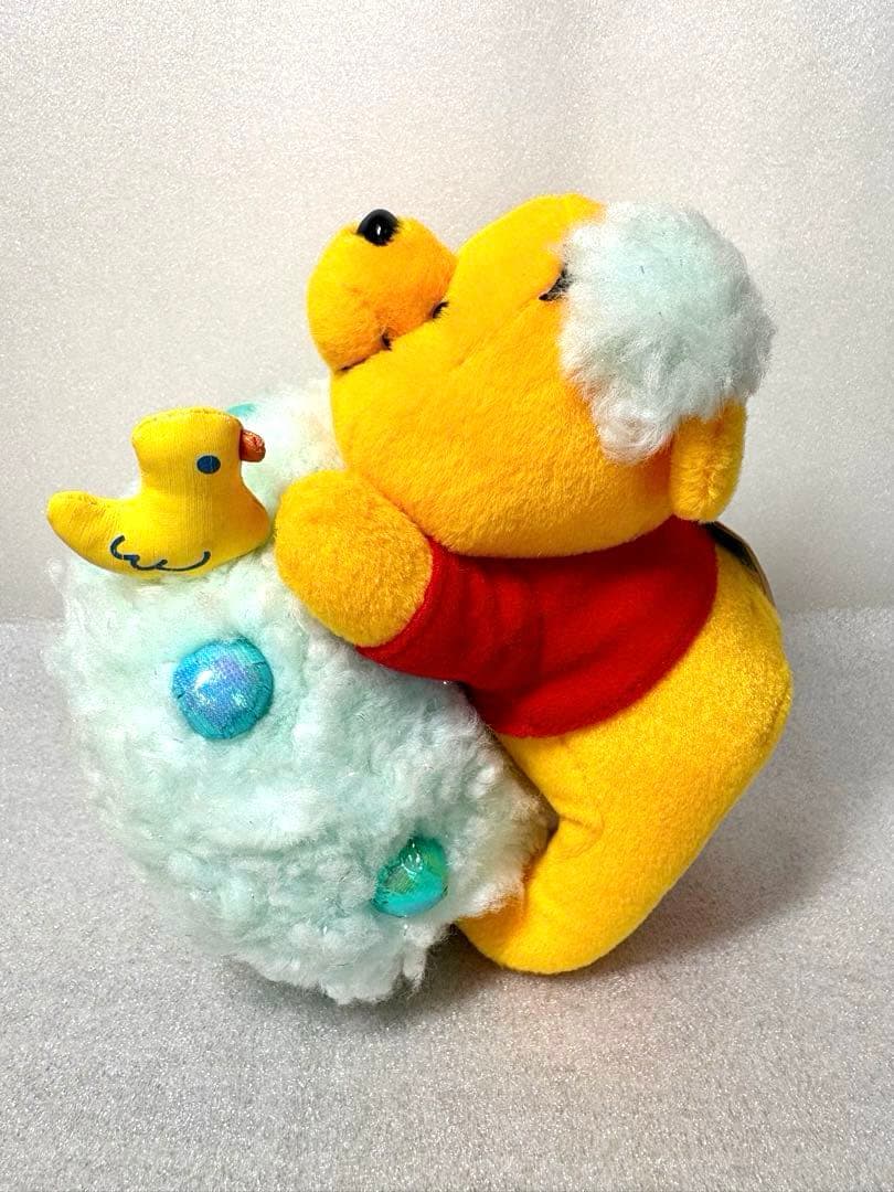 レア　ディズニーストア　くまのプーさん　着ぐるみ　レトロ　ぬいぐるみ　シャボン