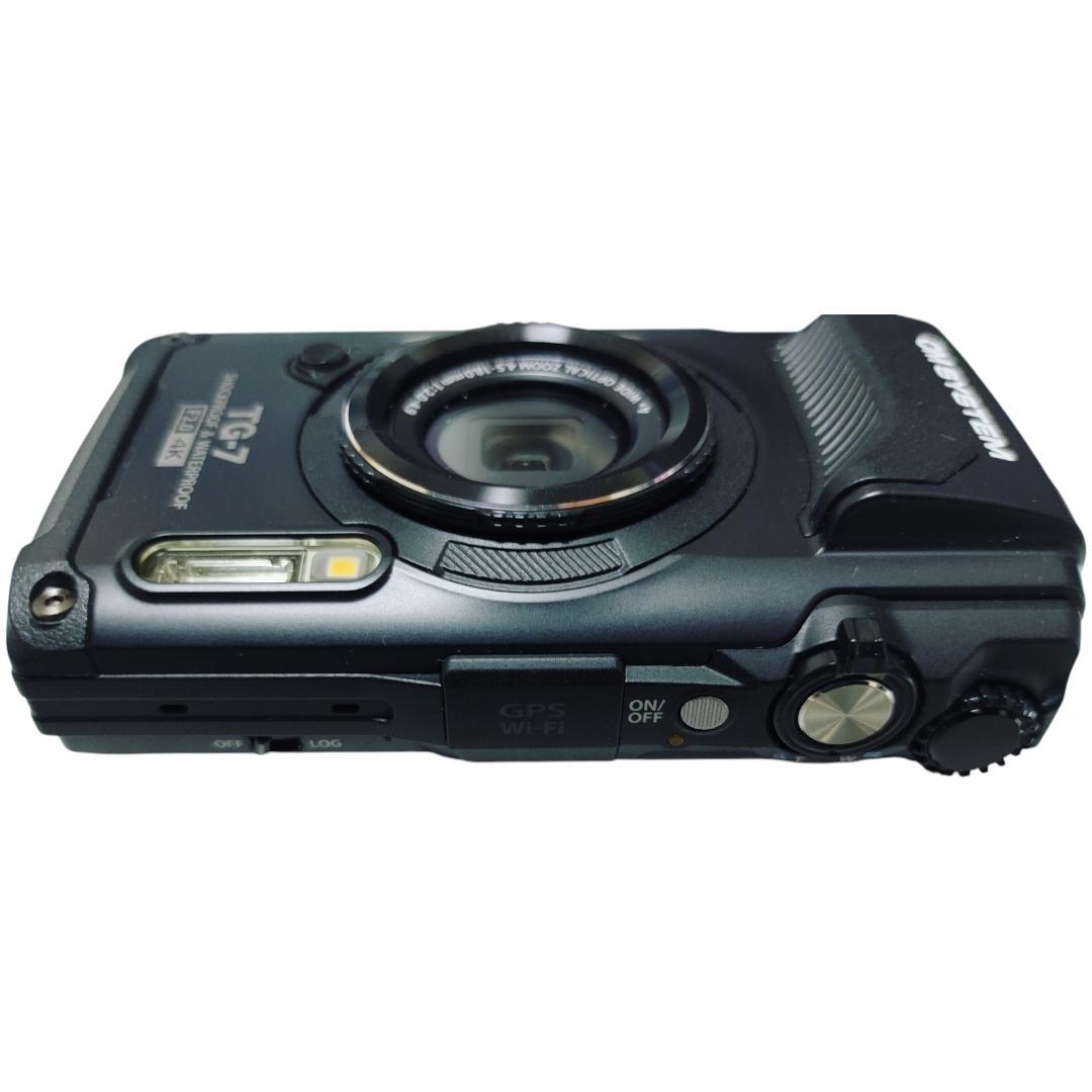 OM SYSTEM TG-7 ブラック【ほぼ新品】【匿名配送】【送料無料】