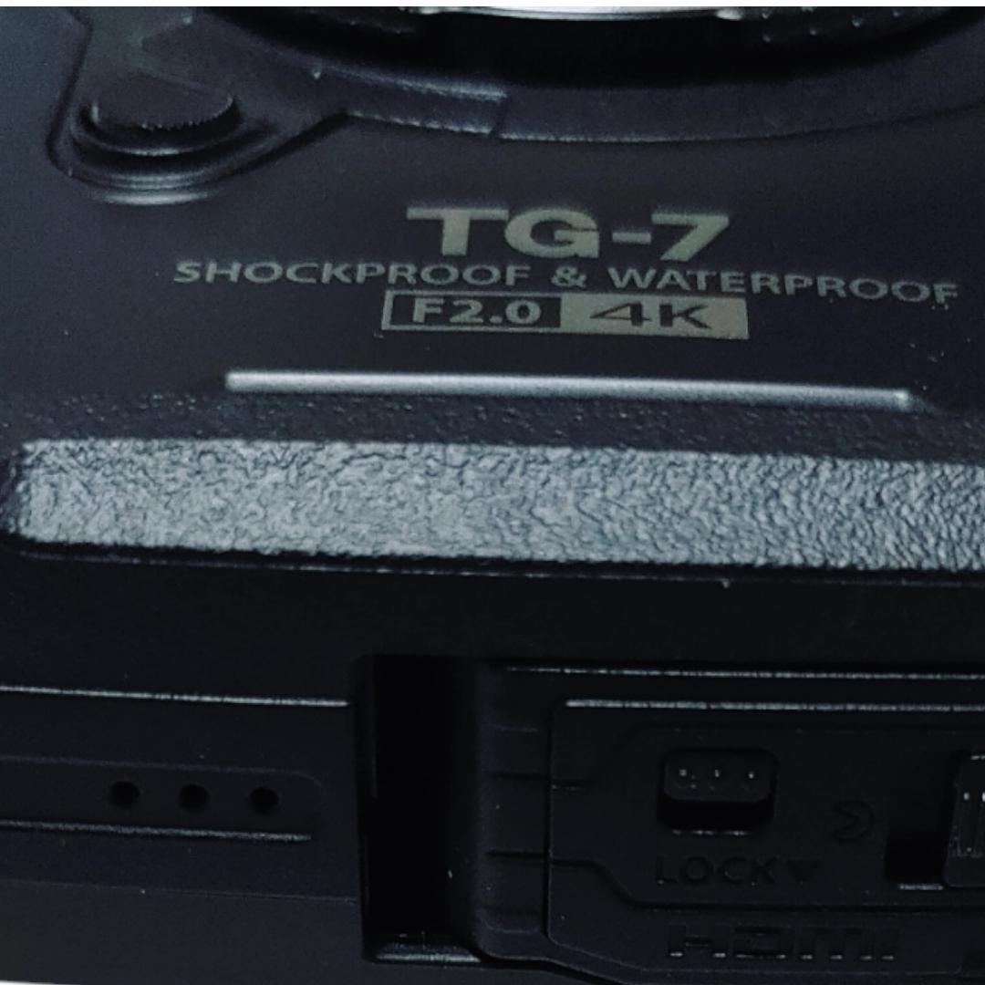 OM SYSTEM TG-7 ブラック【ほぼ新品】【匿名配送】【送料無料】