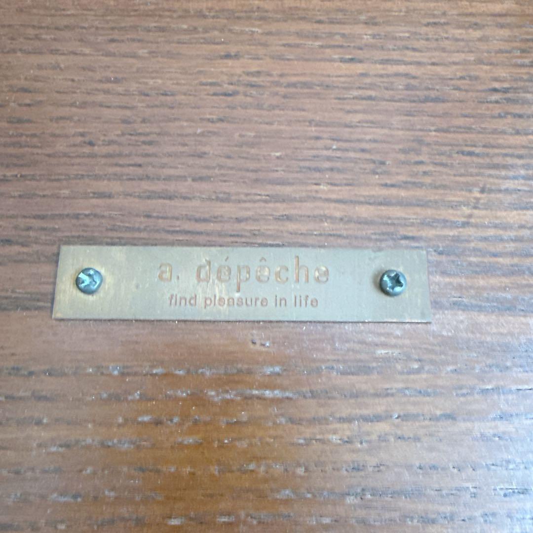 ① アデペシュ a.depeche アイアンハイスツール