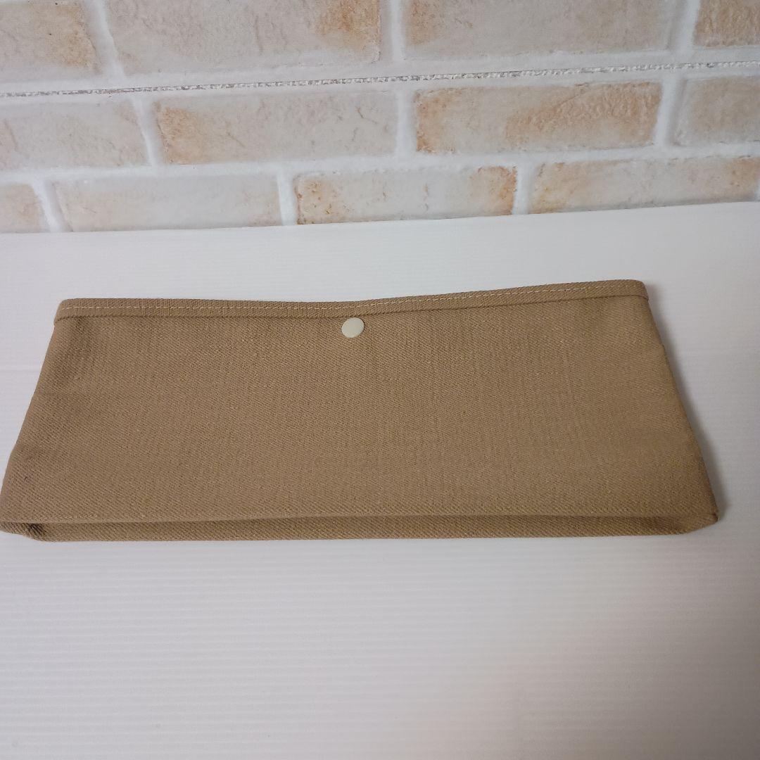 noshi-ma0504様オーダー品 井原デニム（М）内ポケット仕切りポーチ付き