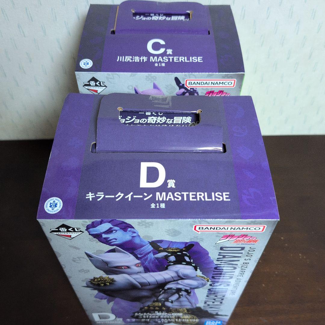 一番くじ　ジョジョの奇妙な冒険　フィギュア　A　B　C　D　E　F　コンプ　①