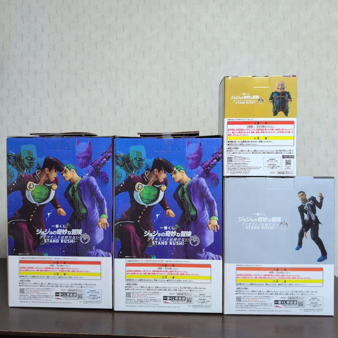 一番くじ　ジョジョの奇妙な冒険　フィギュア　A　B　C　D　E　F　コンプ　①