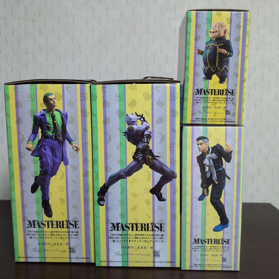 一番くじ　ジョジョの奇妙な冒険　フィギュア　A　B　C　D　E　F　コンプ　①