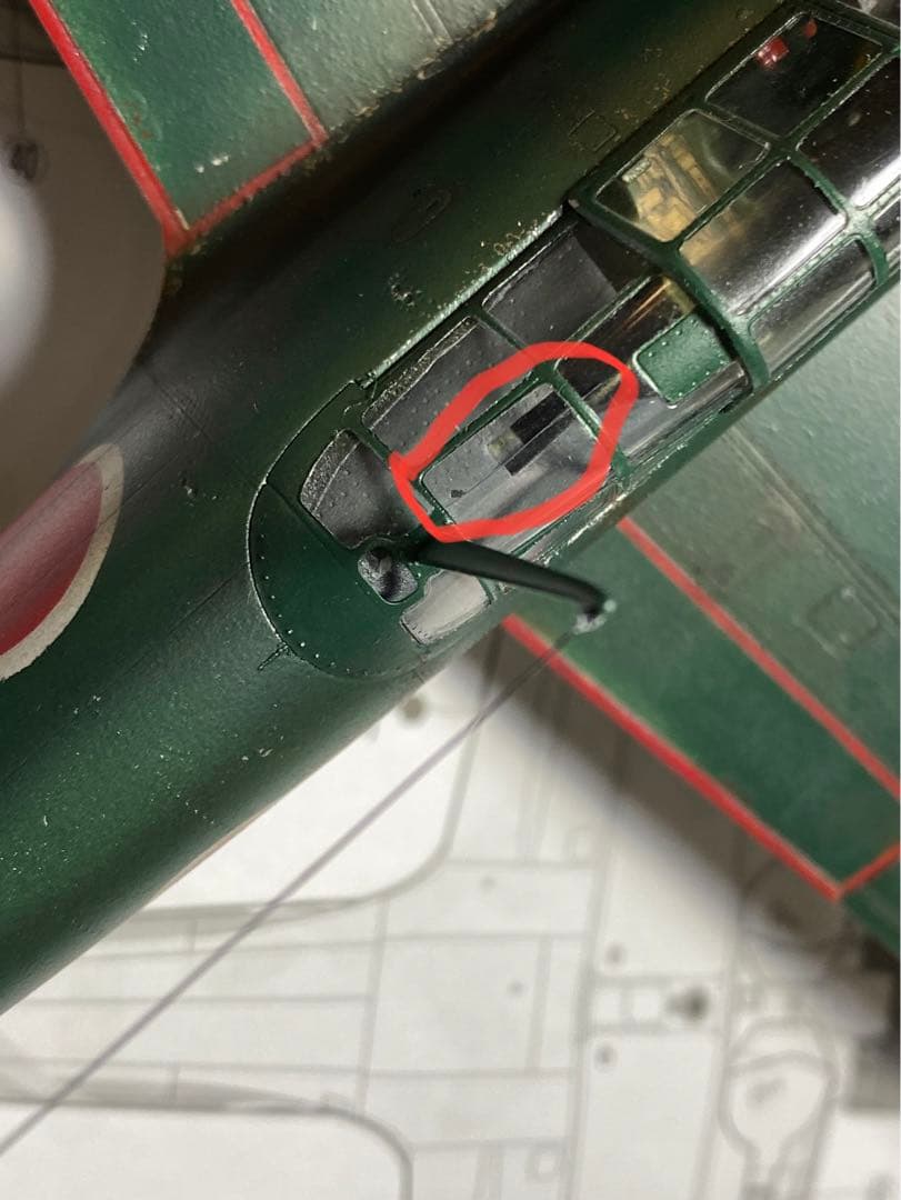 完成品　タミヤ 1/48 零戦 零式艦上戦闘機 22型甲　進藤三郎少佐機