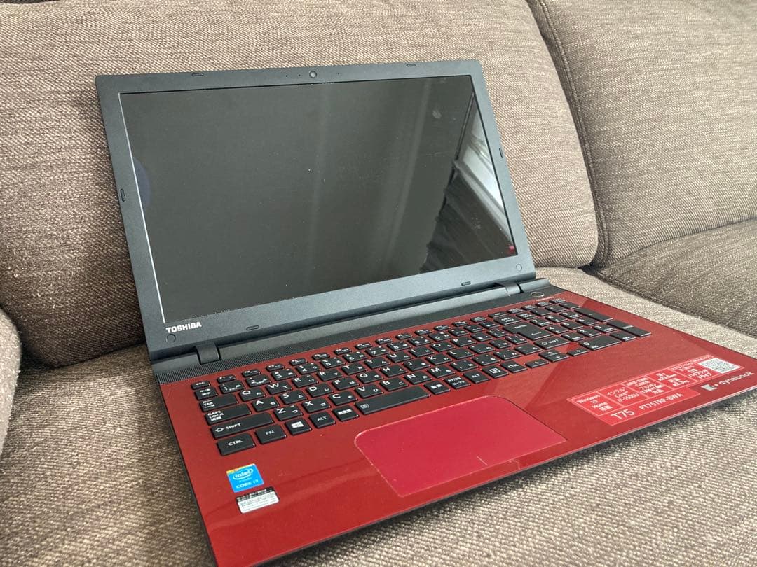 の*り様 TOSHIBA dynabook T75/TR i7 8GB 1TB