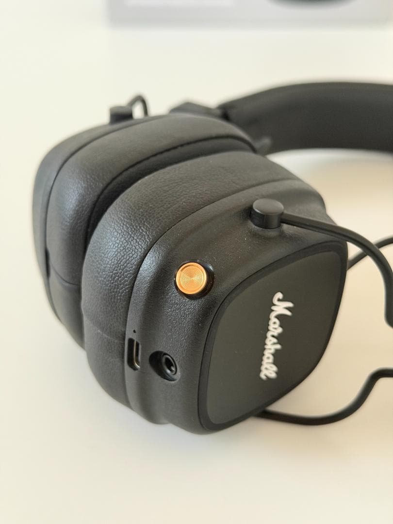 Marshall Major IV ワイヤレスヘッドホン ブラック
