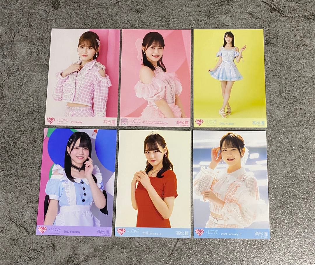 ＝LOVE イコラブ 生写真 髙松瞳 まとめ売り③