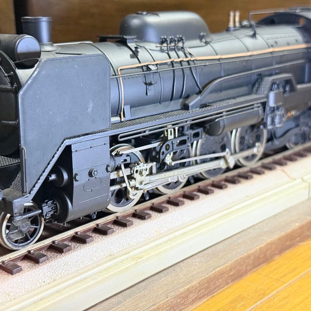 鉄道模型 SL 蒸気機関車 D51213 金属製（ケース付き）