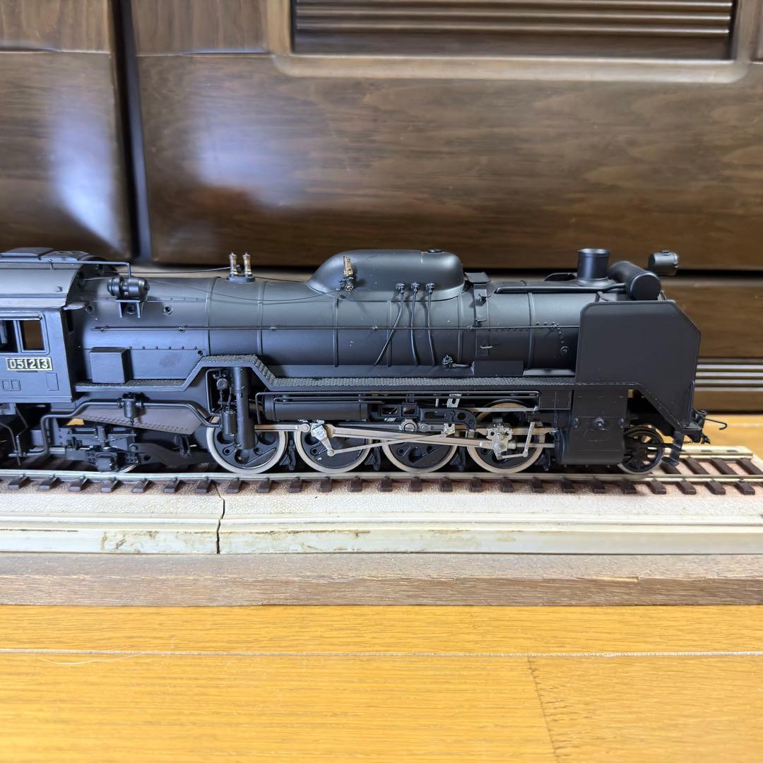 鉄道模型 SL 蒸気機関車 D51213 金属製（ケース付き）