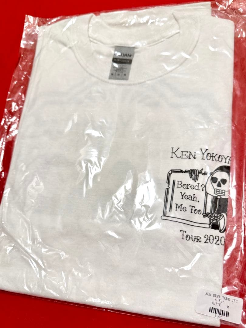 新品 KEN YOKOYAMA 横山 健『Bored?』ツアーＴシャツ白M
