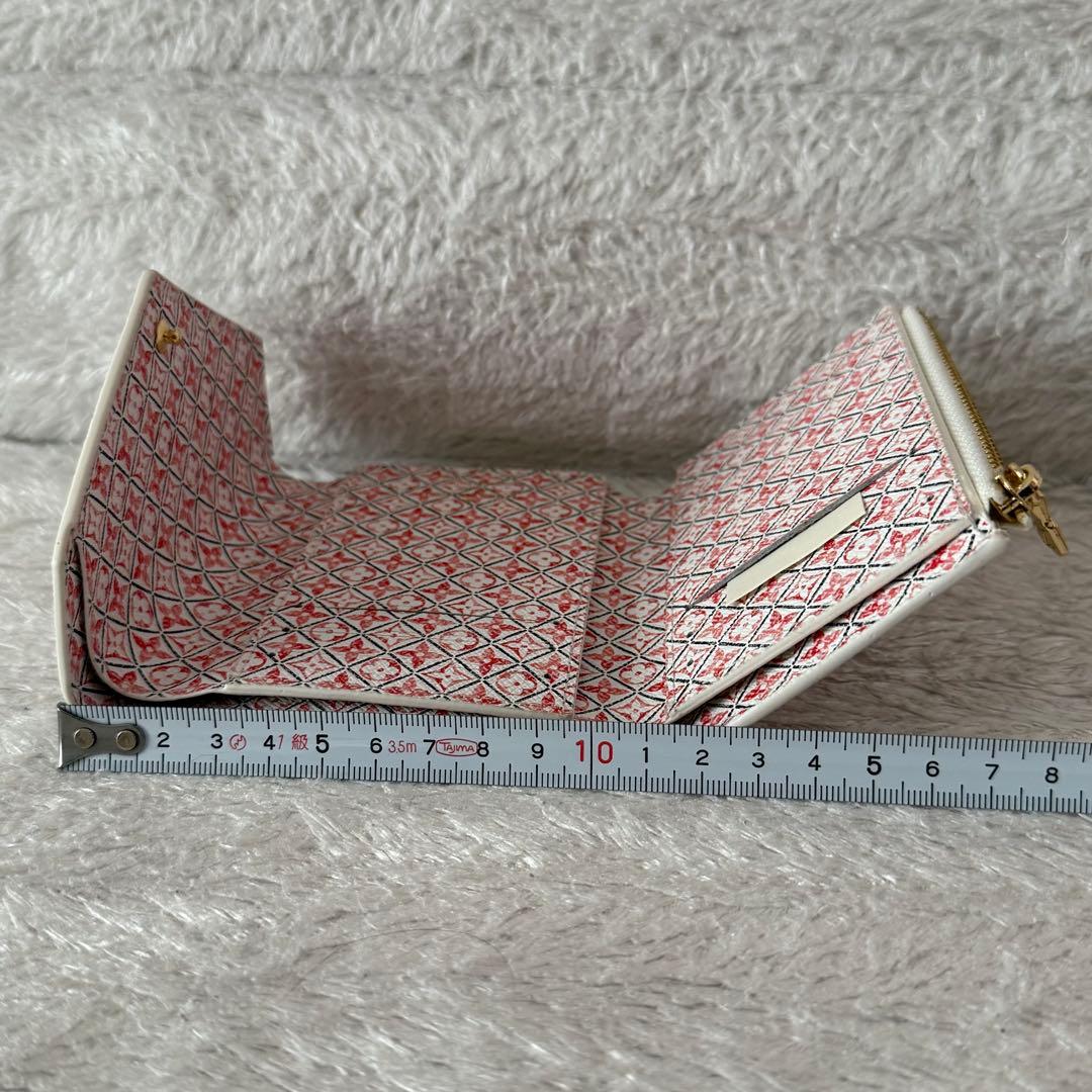 ノベルティ■三つ折り財布■ルイ・ヴィトン■ホワイト/ピンク■新品未使用