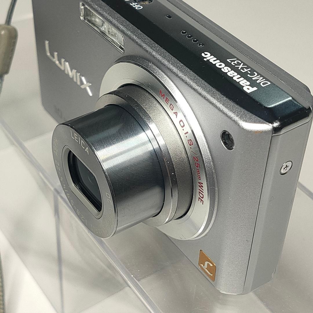 Panasonic LUMIX DMC-FX37 デジカメ/※液晶画面に難あり