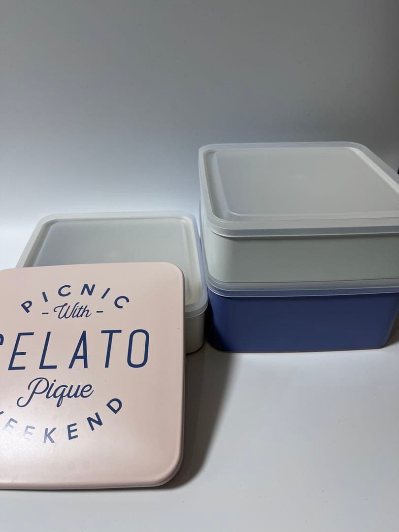 ジェラートピケ　GELATO PIQUEピクニック お弁当箱 3段重ね