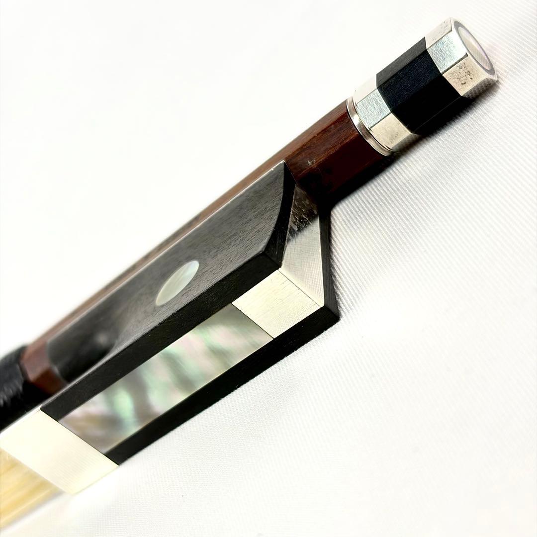 【希少・名工】アルシェバイオリン弓 ARCHET A TOKIO 八角弓 4/4