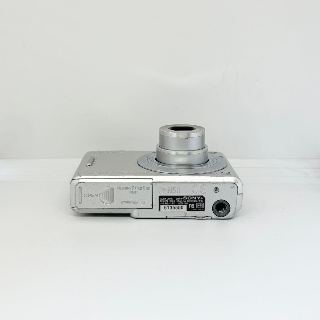 【完動品】SONY Cyber-shot DSC-W35 デジタルカメラ