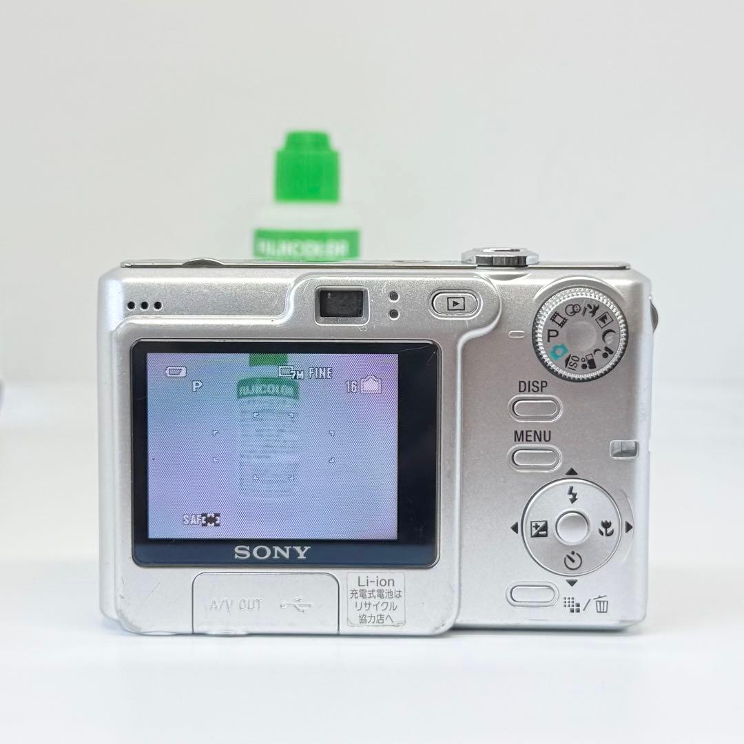 【完動品】SONY Cyber-shot DSC-W35 デジタルカメラ