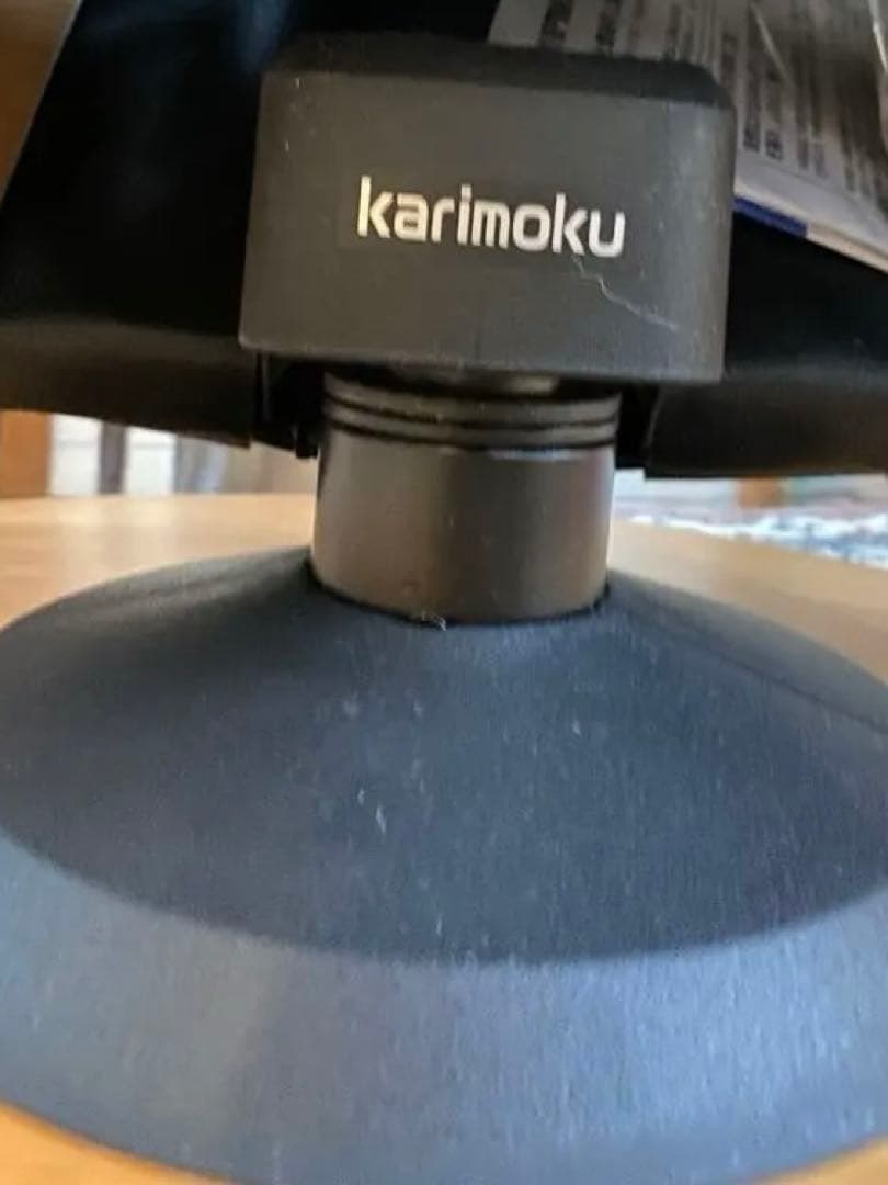 【未使用】カリモク♡ザ・ファーストS　RU72 本革♡チェリー材オーダー品