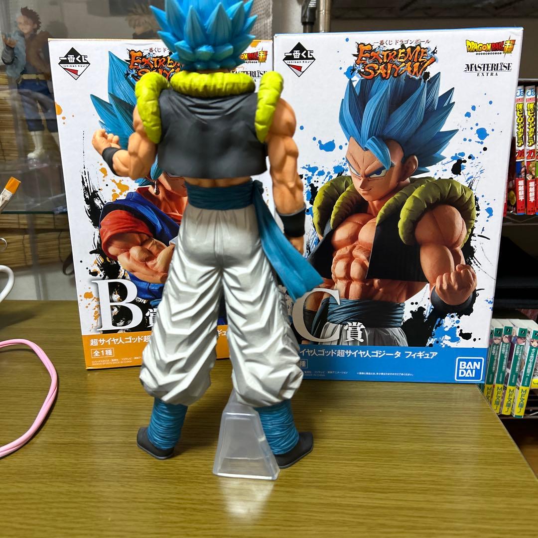 ドラゴンボールフィギュア　extreme saiyan ベジット　ゴジータ