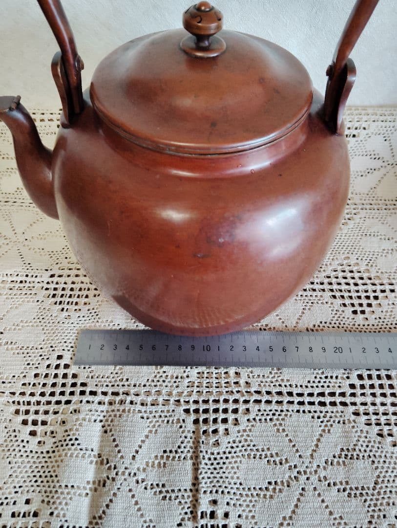 大正昭和レトロ やかん 打出しケットルa43