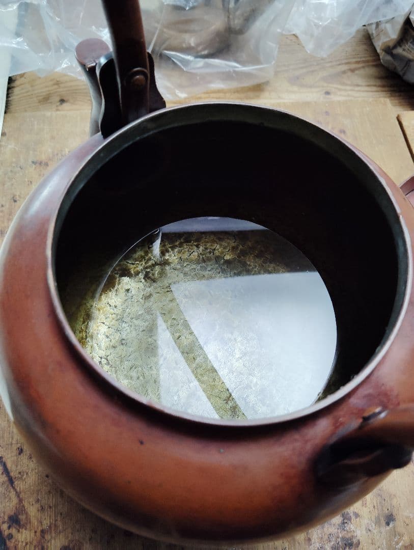 大正昭和レトロ やかん 打出しケットルa43