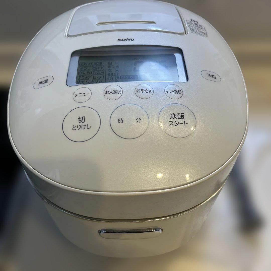 SANYO 匠炊きECJ-XP1000Aプレミアムホワイト　サンヨー炊飯器匠炊き