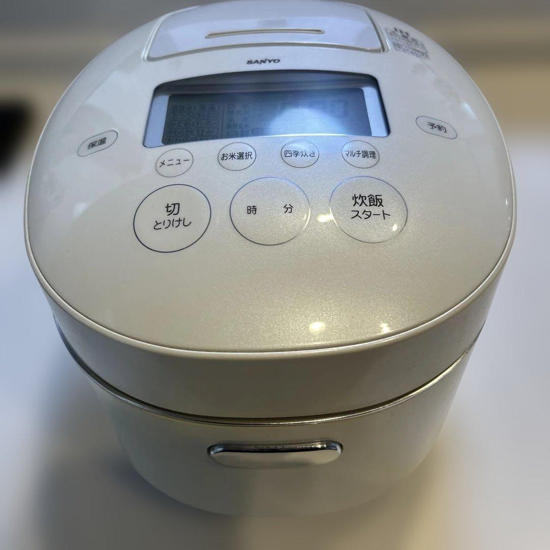 SANYO 匠炊きECJ-XP1000Aプレミアムホワイト　サンヨー炊飯器匠炊き