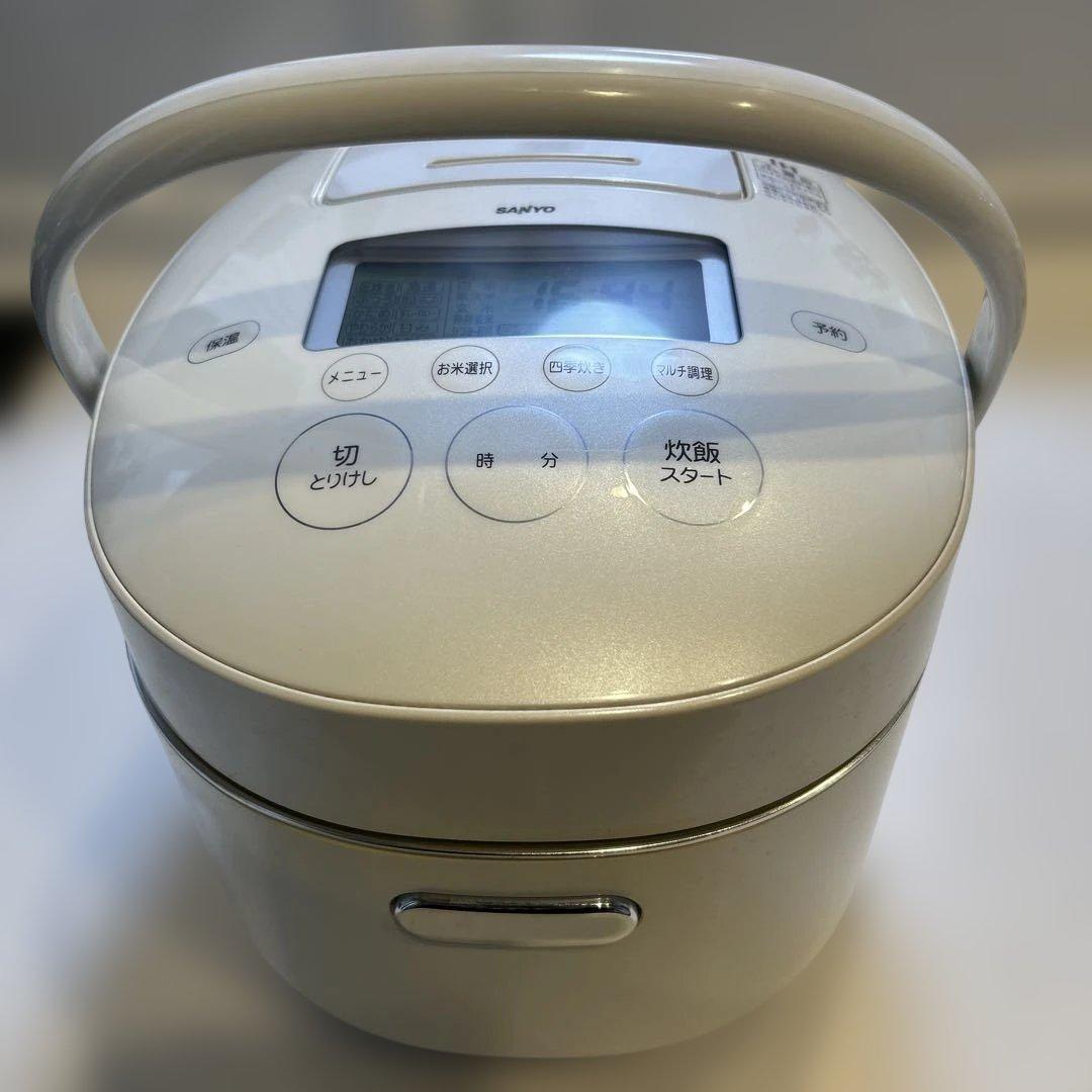 SANYO 匠炊きECJ-XP1000Aプレミアムホワイト　サンヨー炊飯器匠炊き