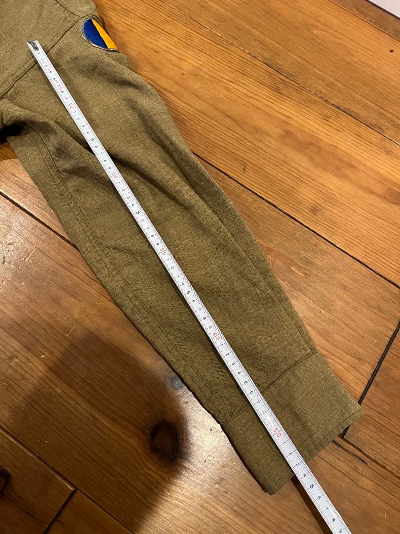 ヴィンテージ40s wool field shirt マチ付き