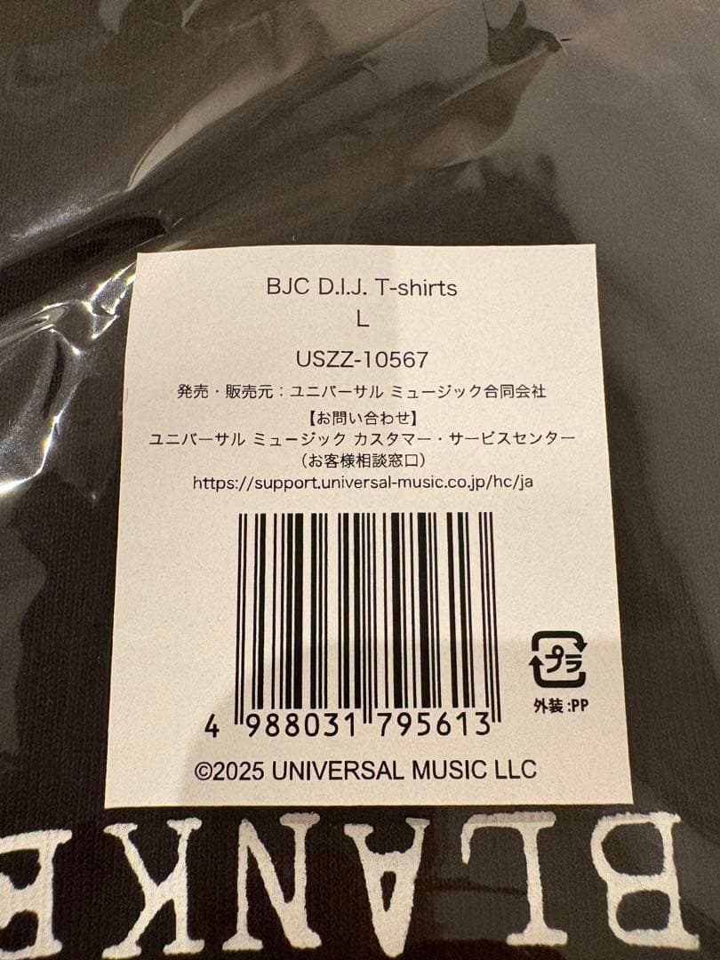 ブランキージェットシティー DIJ Tシャツ L 黒 BJC ポップアップ