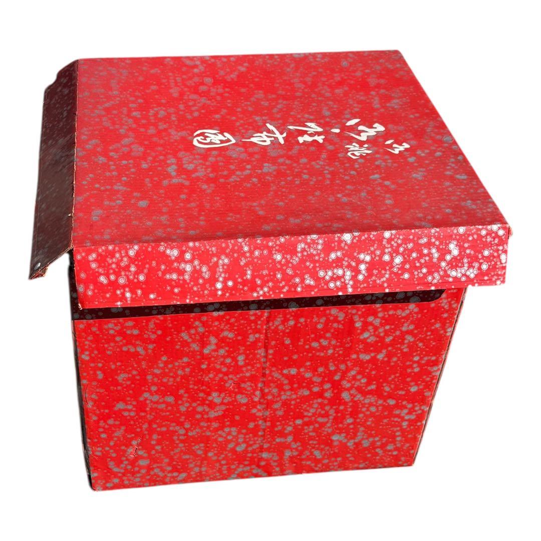 【美品】高級座布団 6枚セット 桐箱風収納箱付き 来客用 和室 仏前 座敷用