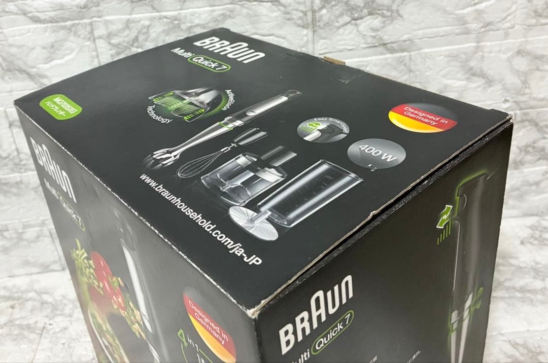 【未使用】BRAUN ハンドブレンダー マルチクイック7 MQ7035XG