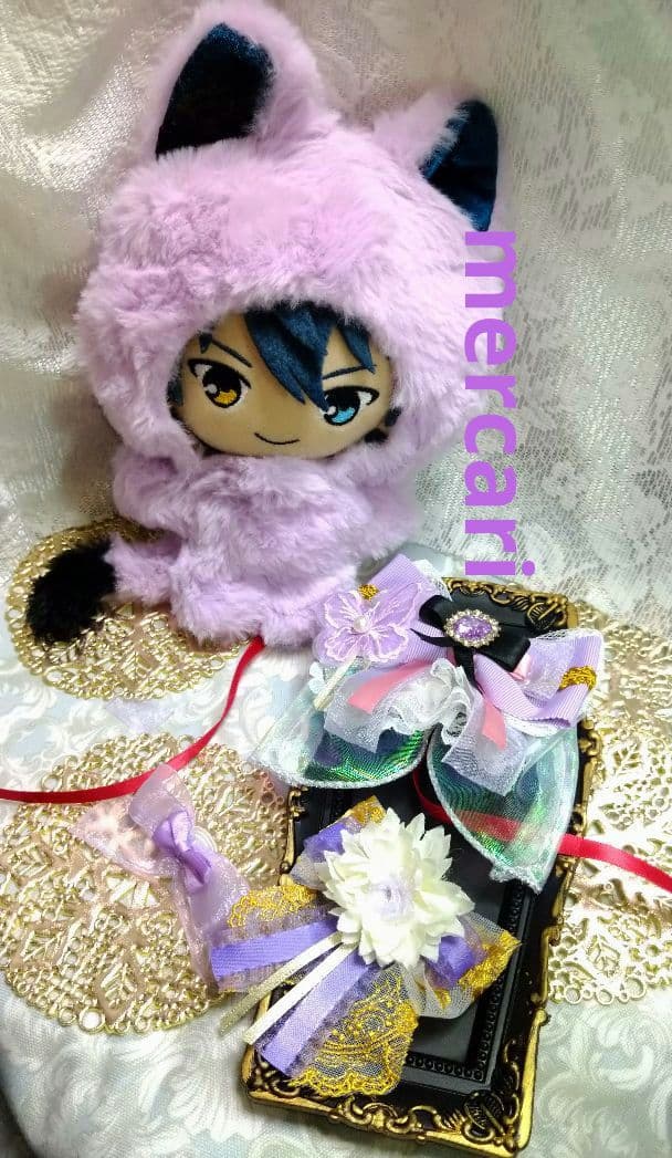 専用確認　あんスタ　16cmぬい　新、旧ぬい　ラベンダー猫さん