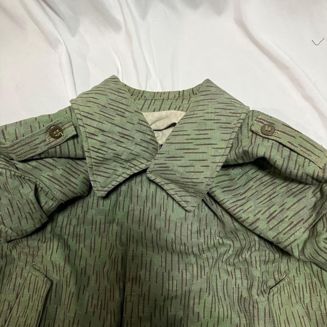 チェコ軍 M60 レインドロップカモ フィールドコート　フード付き　実物　官給品