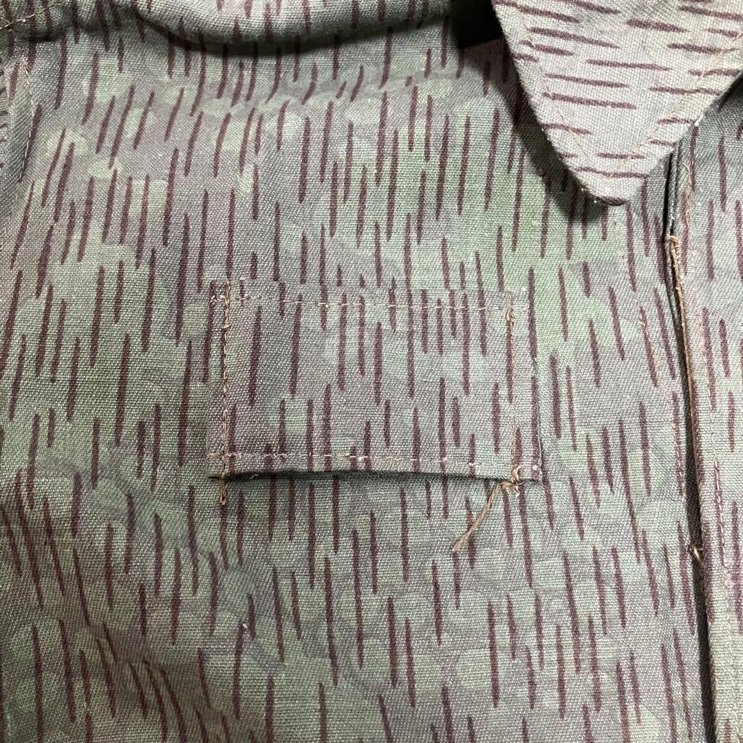 チェコ軍 M60 レインドロップカモ フィールドコート　フード付き　実物　官給品