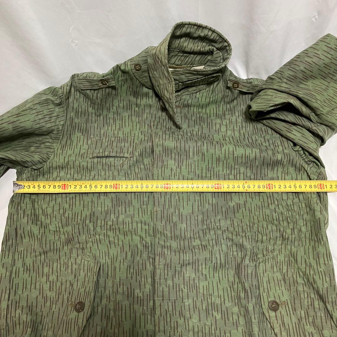 チェコ軍 M60 レインドロップカモ フィールドコート　フード付き　実物　官給品