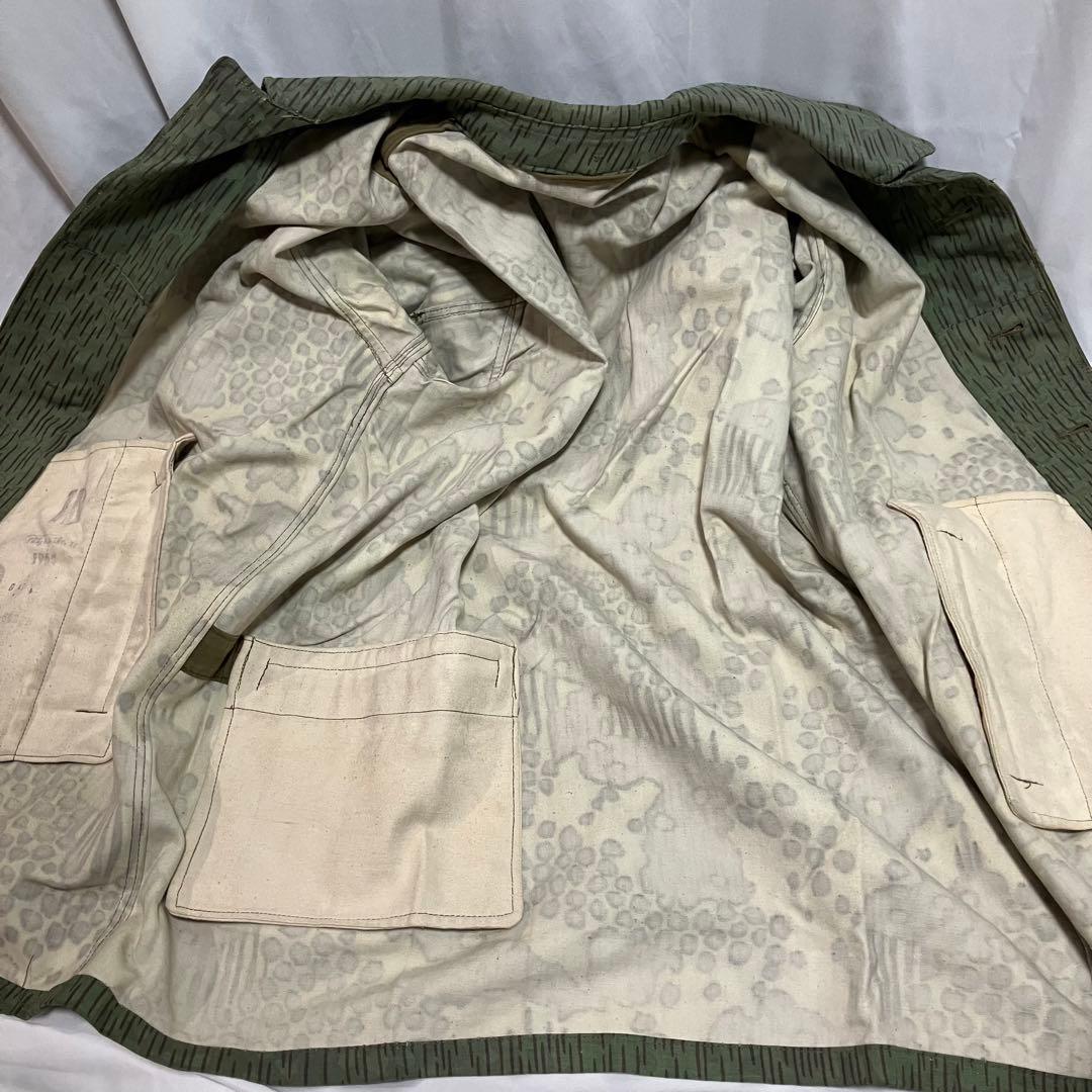 チェコ軍 M60 レインドロップカモ フィールドコート　フード付き　実物　官給品