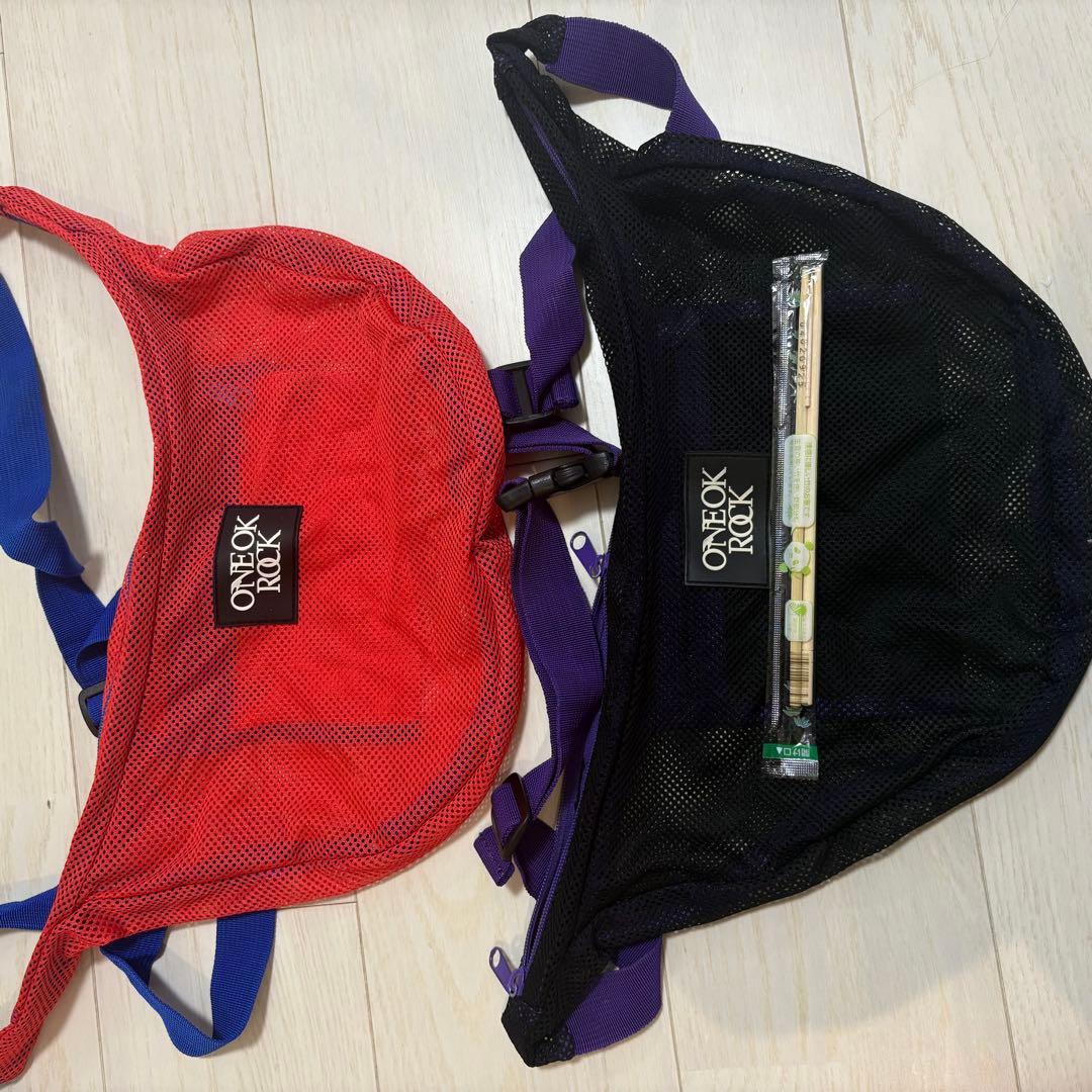ONE OK ROCK メッシュバッグ 2点セット