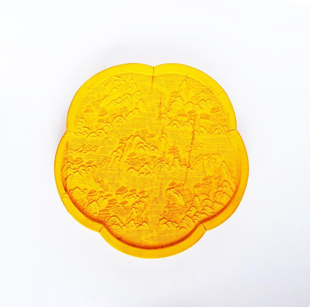 大型彩墨 4点約2.5kg 古墨 文房四宝 曹素功 山水清音 中国古墨