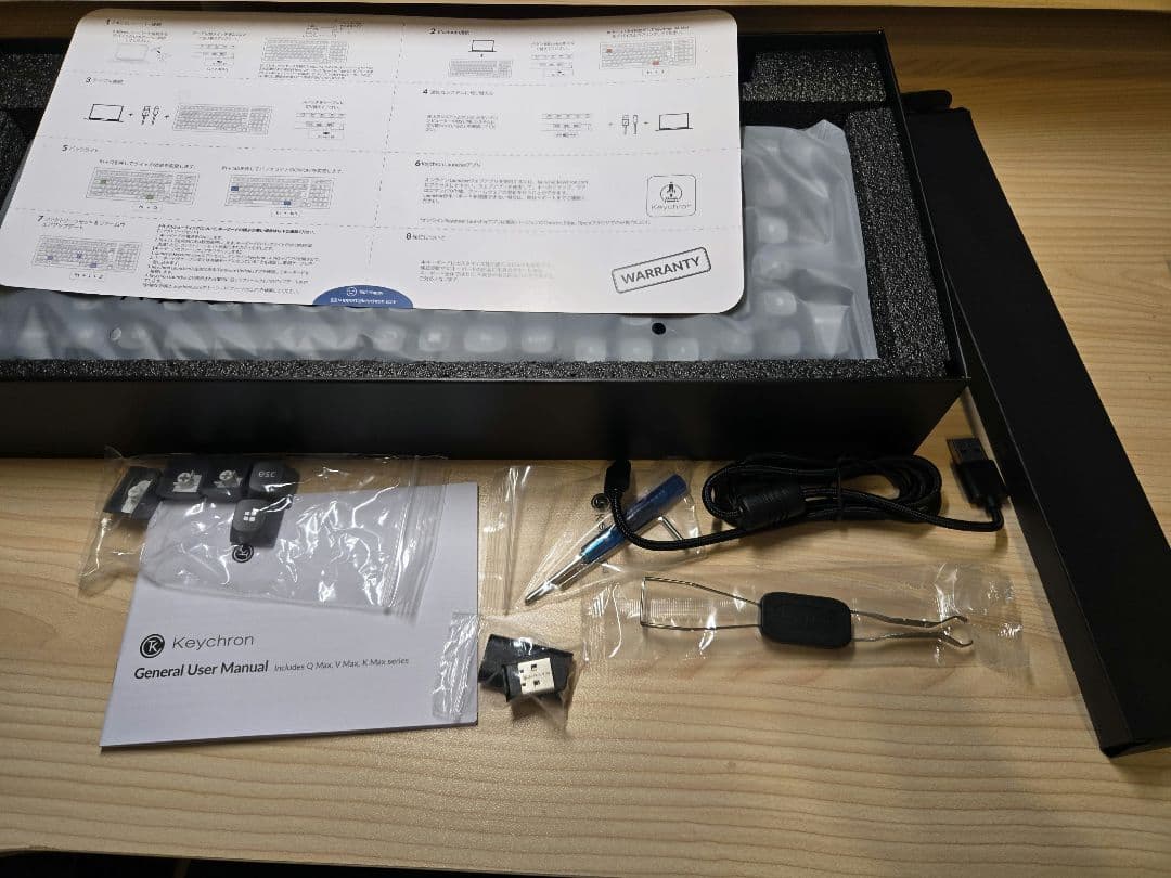 【ほぼ新品】Keychron K4 Max （ホットスワップ非対応）