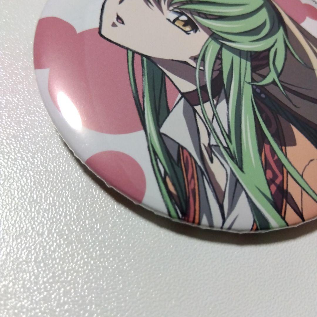 【コードギアス】C.C. シーツー セガ プライズ 缶バッジ ①