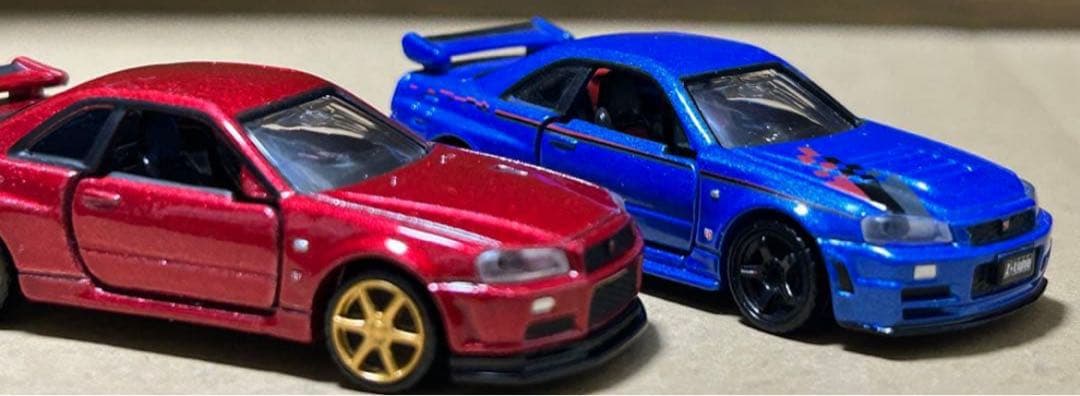 トミカプレミアム 非売品 R34 2種 日産スカイライン NISMO GT-R