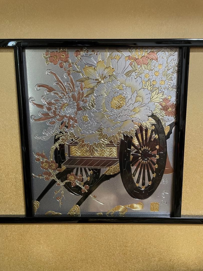 値下　豪華なひな人形親王飾り②京都西陣 お雛様 雛人形フルセットサイズ大120㎝