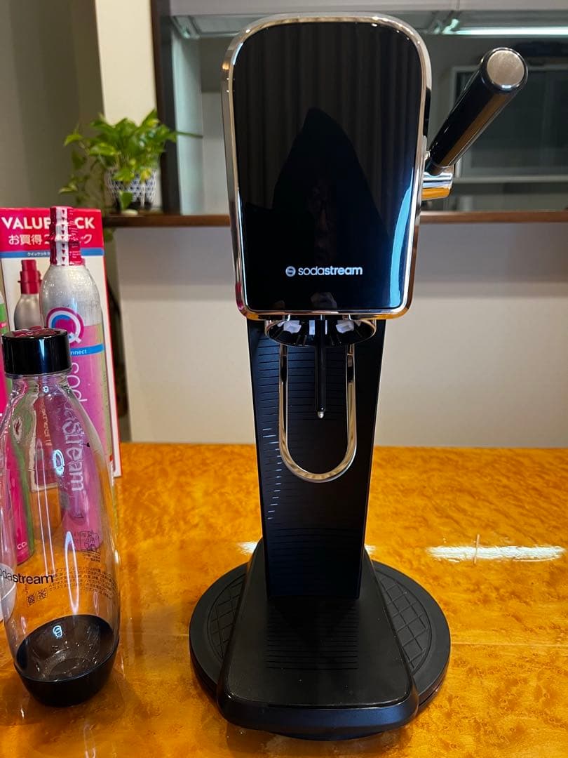 【極美品/確認動画有】ソーダストリーム Art ★メンテ済・ガス満タン・ボトル付