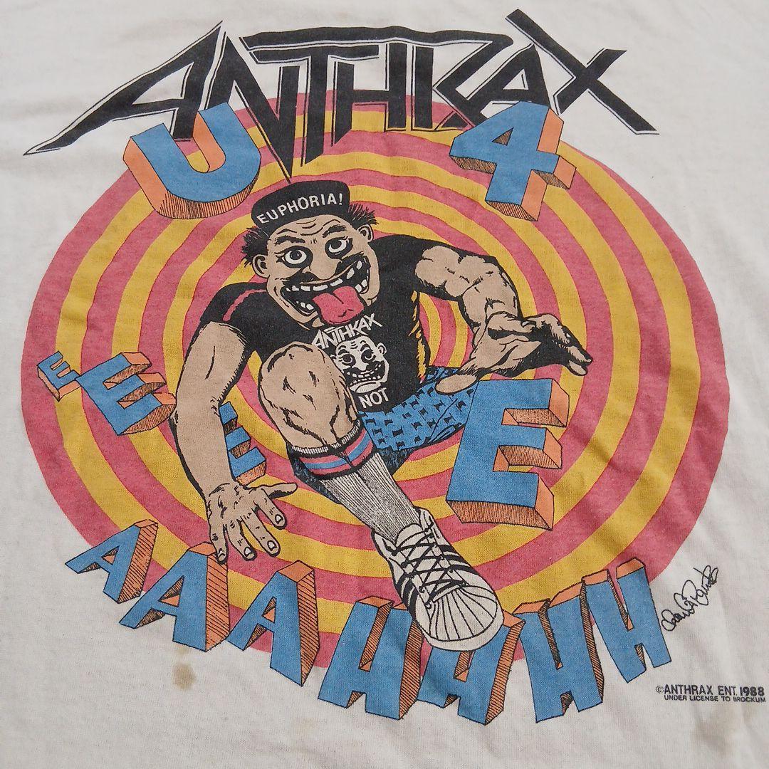 アンスラックスANTHRAX EUPHORIA 4 Tシャツ 1993年製
