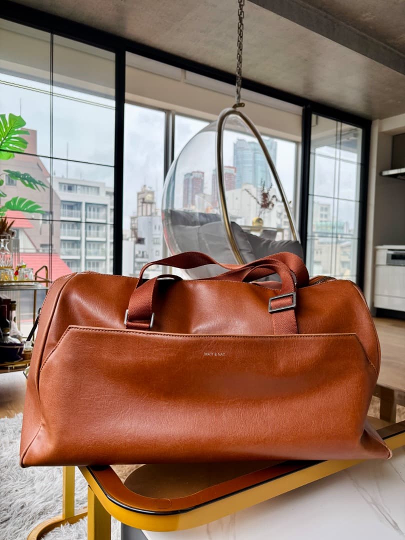 Matt & Nat ボストンバッグ ブラウン 美品
