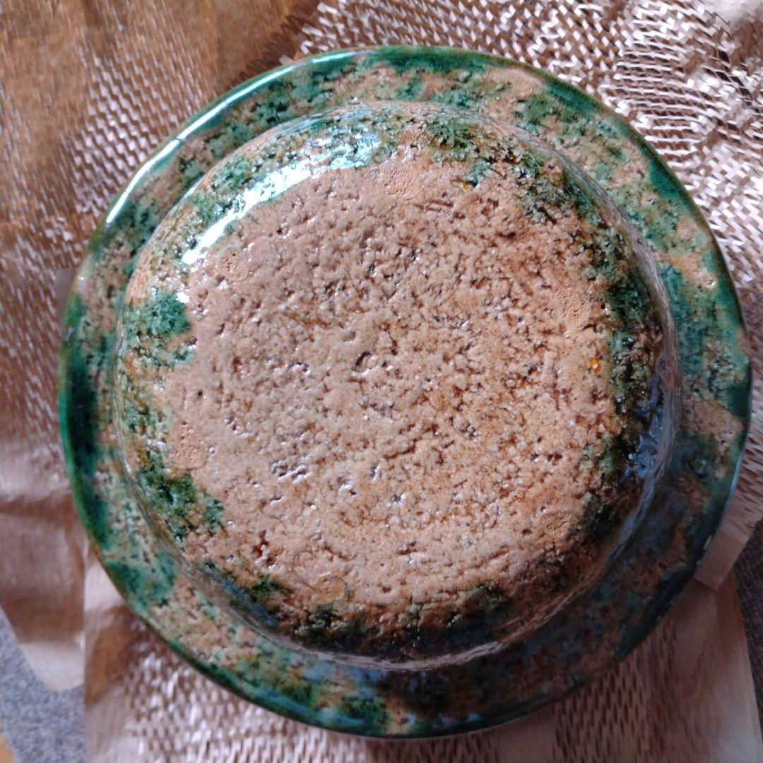 雲井窯　未使用　織部叩き　3合 中川一辺陶