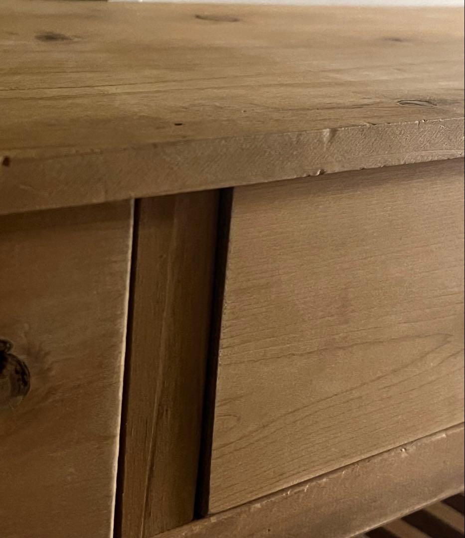 リサイクルウッドテーブル