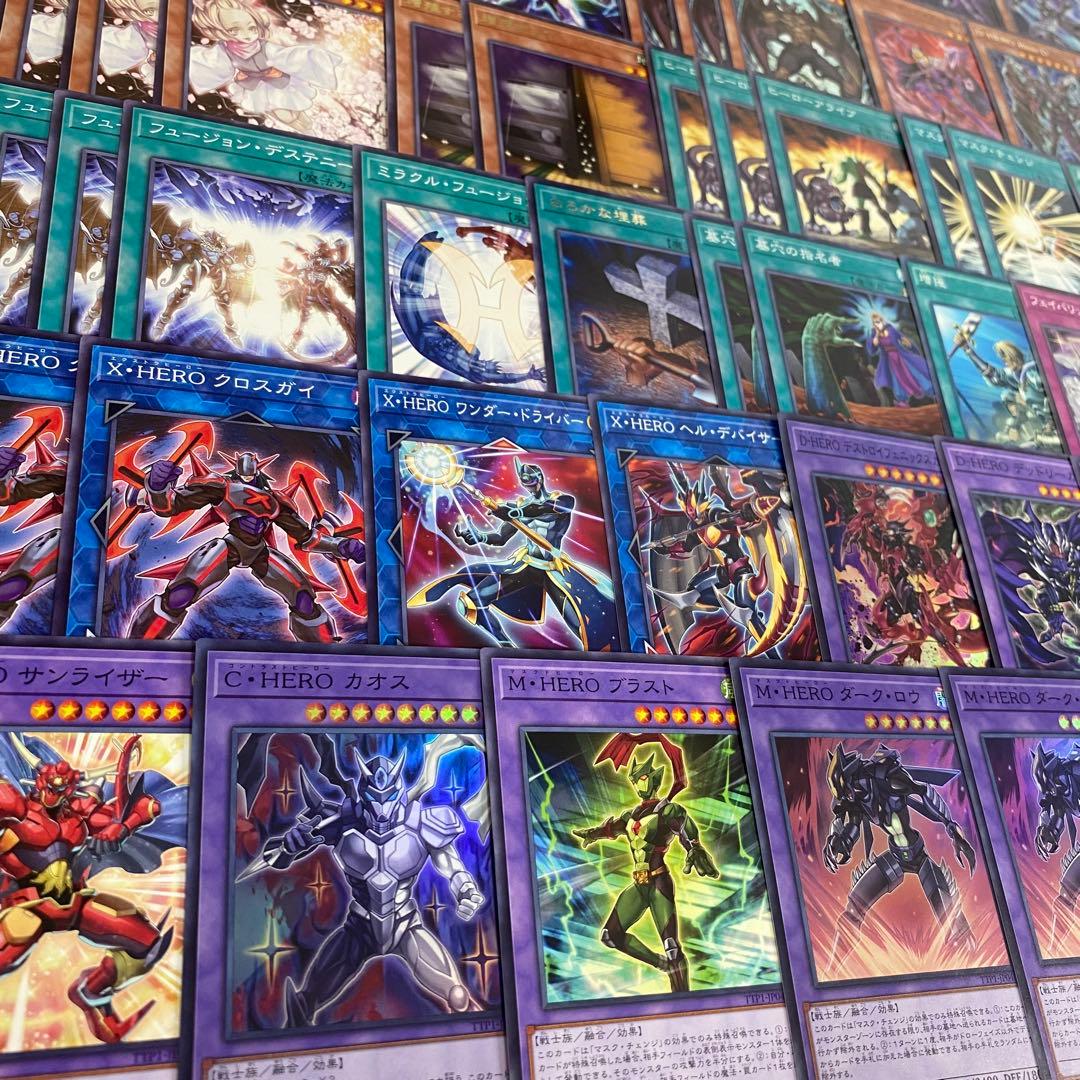 遊戯王 本格構築済み M・HERO デッキ フレイムシュート ヒーローアライブ②