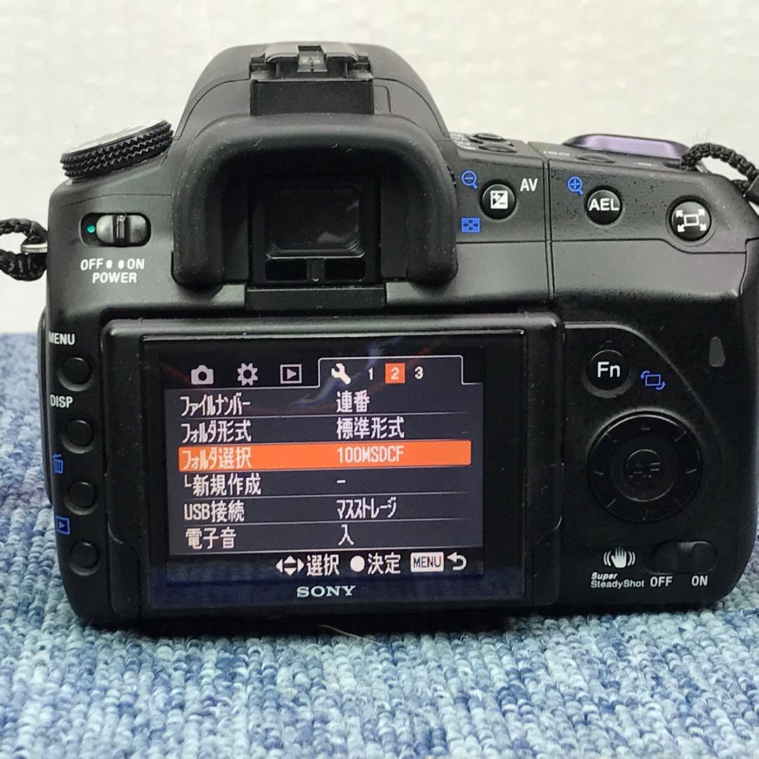 訳ありSony α300 デジタル一眼レフカメラ(フラッシュが動作しません)